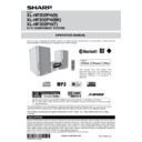 Sharp XL-HF202PH (serv.man5) User Manual / Operation Manual