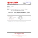 Sharp XL-HF202PH (serv.man8) Service Manual / Technical Bulletin
