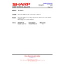 Sharp XL-HF401PH (serv.man7) Service Manual / Technical Bulletin