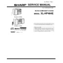 Sharp XL-HP404 (serv.man13) Service Manual