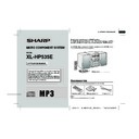 Sharp XL-HP535 User Manual / Operation Manual