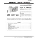 Sharp XL-HP550 (serv.man17) Service Manual