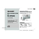 Sharp XL-HP605 User Manual / Operation Manual