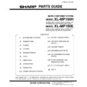 Sharp XL-MP150E (serv.man2) Service Manual / Parts Guide