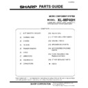 Sharp XL-MP40H (serv.man2) Service Manual / Parts Guide