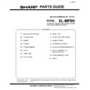 Sharp XL-MP8H (serv.man3) Service Manual / Parts Guide
