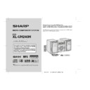 Sharp XL-UH240H User Manual / Operation Manual