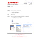 Sharp XL-UH4H (serv.man4) Service Manual / Technical Bulletin