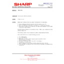 Sharp BD-HP20H (serv.man6) Service Manual / Technical Bulletin