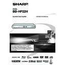 Sharp BD-HP22H (serv.man9) User Guide / Operation Manual