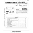 Sharp DV-660H (serv.man2) Service Manual