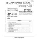 Sharp DV-700 (serv.man2) Service Manual