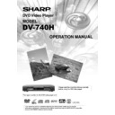 dv-740 (serv.man21) user manual / operation manual