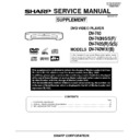 Sharp DV-740 (serv.man5) Service Manual