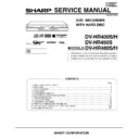 Sharp DV-HR400H (serv.man2) Service Manual