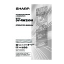 Sharp DV-RW250H (serv.man6) User Guide / Operation Manual