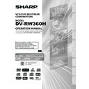 Sharp DV-RW360H (serv.man10) User Manual / Operation Manual