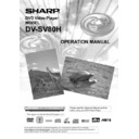 Sharp DV-SV80H (serv.man2) User Manual / Operation Manual