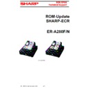 Sharp ER-A280, ER-A280N, ER-A280F (serv.man17) Service Manual / Technical Bulletin