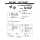 Sharp ER-A280, ER-A280N, ER-A280F (serv.man6) Service Manual / Parts Guide