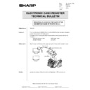 Sharp ER-A310 (serv.man13) Service Manual / Technical Bulletin