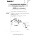 Sharp ER-A310 (serv.man15) Service Manual / Technical Bulletin