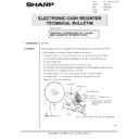 Sharp ER-A310 (serv.man17) Service Manual / Technical Bulletin