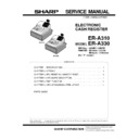 Sharp ER-A310 (serv.man2) Service Manual