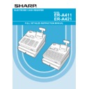 Sharp ER-A411, ER-A421 (serv.man5) User Manual / Operation Manual