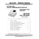 Sharp ER-A440 (serv.man3) Service Manual