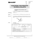 Sharp ER-A490 (serv.man11) Service Manual / Technical Bulletin