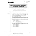 Sharp ER-A490 (serv.man8) Service Manual / Technical Bulletin