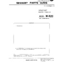 Sharp ER-A510, ER-A550 (serv.man3) Service Manual / Parts Guide