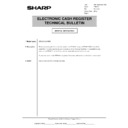 Sharp ER-A570 (serv.man28) Technical Bulletin