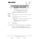 Sharp ER-A570 (serv.man32) Technical Bulletin