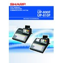 Sharp UP-800 (serv.man32) User Manual / Operation Manual