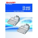 Sharp UP-800 (serv.man33) User Manual / Operation Manual