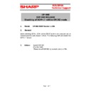 Sharp UP-800 (serv.man75) Service Manual / Technical Bulletin