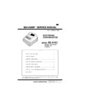 Sharp XE-A101 (serv.man3) Service Manual