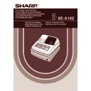 Sharp XE-A102 (serv.man4) User Manual / Operation Manual