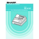 Sharp XE-A107 (serv.man3) User Guide / Operation Manual