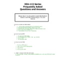 Sharp XE-A113 (serv.man6) FAQ