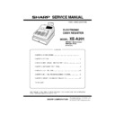 Sharp XE-A201 (serv.man4) Service Manual
