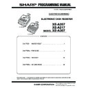 Sharp XE-A207 (serv.man2) Service Manual