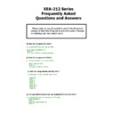 Sharp XE-A212 (serv.man7) FAQ
