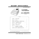 Sharp XE-A212 Service Manual