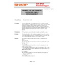 Sharp XE-A213 (serv.man12) Technical Bulletin