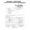 Sharp XE-A301 (serv.man2) Service Manual