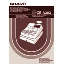 Sharp XE-A303 (serv.man7) User Guide / Operation Manual