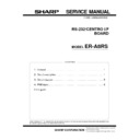 Sharp ER-A880 (serv.man3) Service Manual